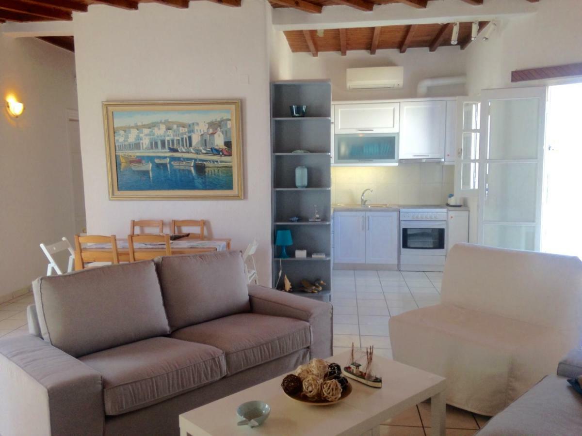 Magical Ornos! Beach House!Beach 1' Walk-Mykonos Town 2Km Exterior photo