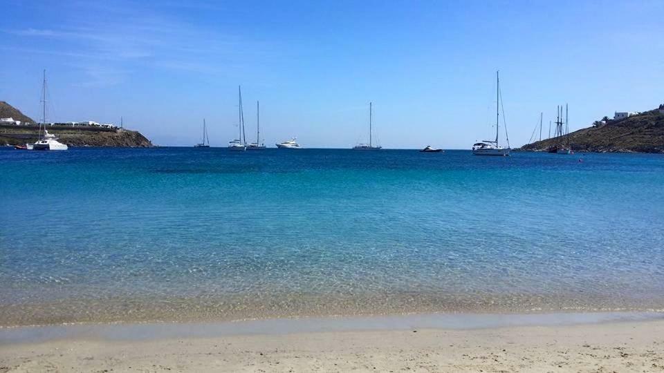 Magical Ornos! Beach House!Beach 1' Walk-Mykonos Town 2Km Exterior photo