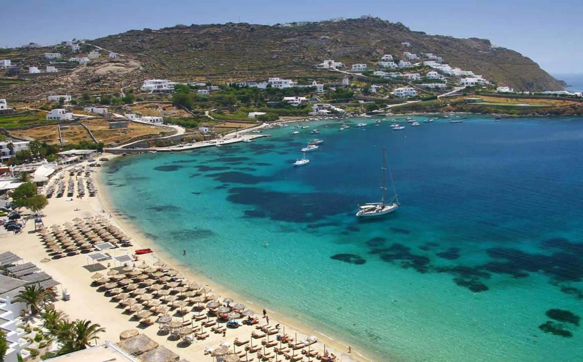 Magical Ornos! Beach House!Beach 1' Walk-Mykonos Town 2Km Exterior photo